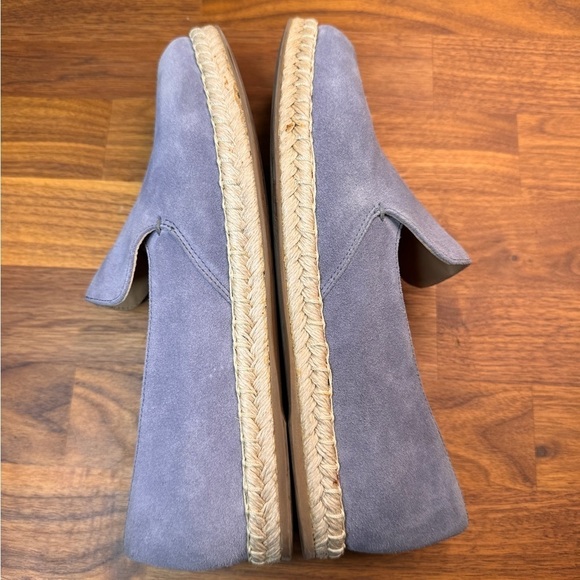 M. Gemi Women's Agio Blue Espadrille Pointy Toe Slip Ons 39 Suede - Picture 9 of 11